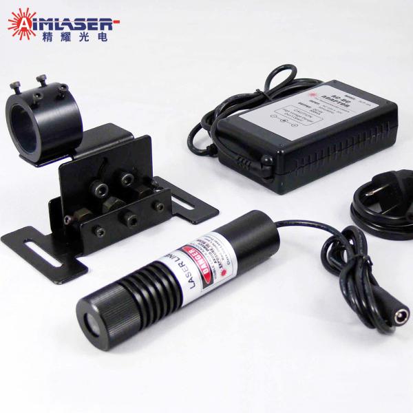 635nm 20mW 2.5mmx10m@5m Red Line Laser Projector Generator with Mount and Power