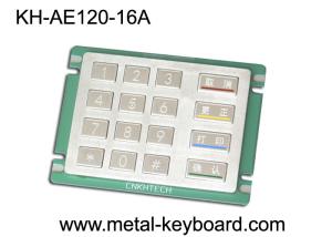 Anti - rusty Stainless Steel Numeric Panel mount Keypad in 4x4 Matrix 16 Keys