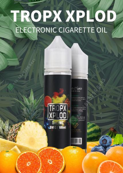 Quality Pure Nicotine E Cigarette Vaping Liquid Orange Flavor Taste Vaping Oil for sale