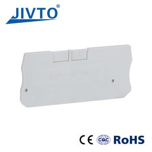 China D-PT1.5-TW End Barrier Plate For PT 1.5-TW Twin Wire Electrical Connector Din Rail Terminal Block Accessories End Cover wholesale