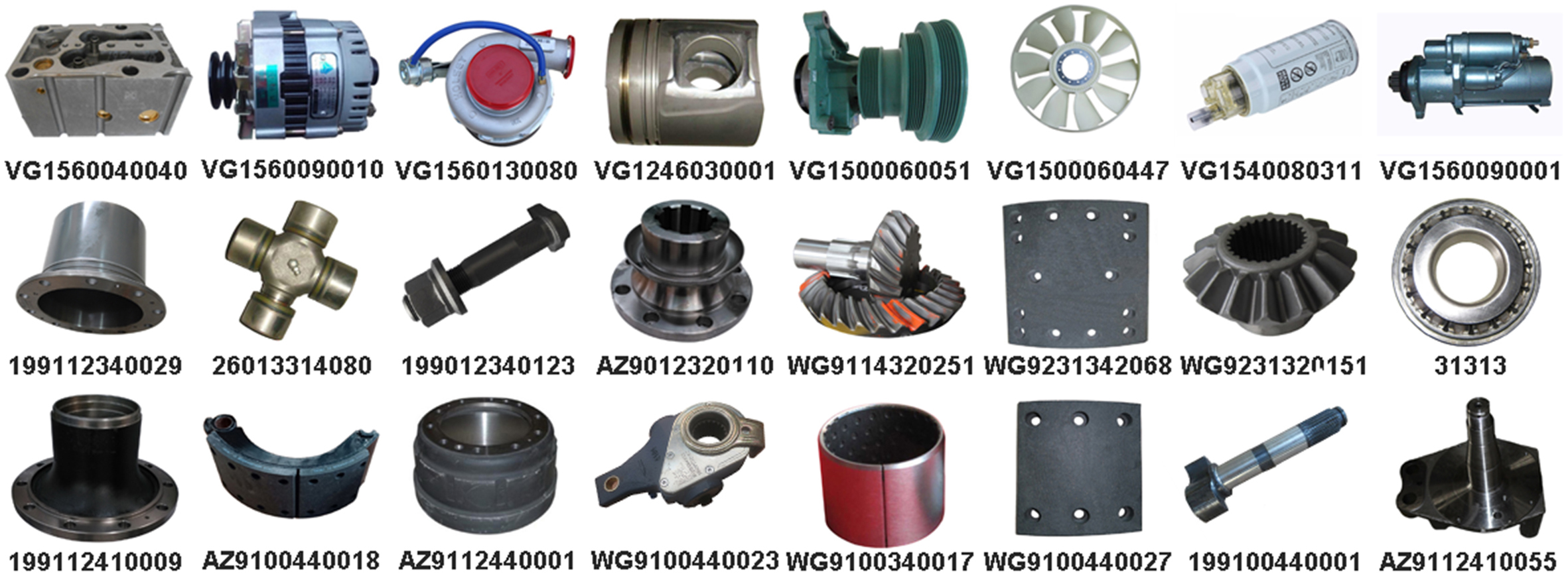 VG1560030009 Connection Rod WD615 SINOTRUK Spare Parts