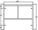 Multi - Function Ladder Frame Scaffolding Q235 Steel Pipe For Construction Work