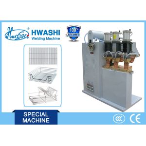 China HWASHI Stainless Steel Kitchen Cabinet Sliding Basket Welding Machine wholesale