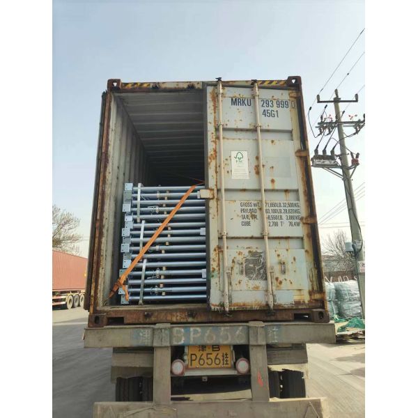 Adjustable Steel Shoring Scaffolding Props for Rwanda Market CIF Kigali