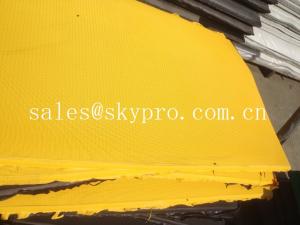 China Embossed EVA rubber foam sole sheet variable textures on bottom wholesale