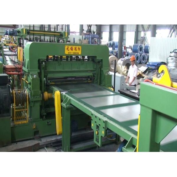 Cut To Length Line / Length Cutting Machine PLC Automatic Control for Galvanized Coil HR CR PPGI