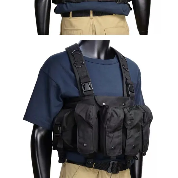 Adjustable Tactical Vest for Outdoor Training