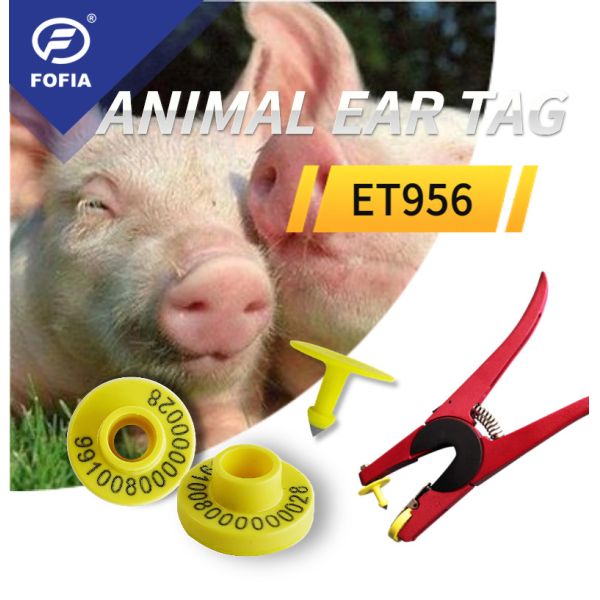 Sheep Goat Piglet Ear Rfid Tag For Animals Identification