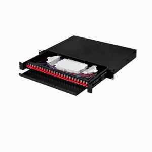 China ODF Patch Panel Patch Cord , SC/FC/ST/LC Splicing 24 Port Fiber Optic Patch Panel on sale