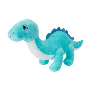 No Deformation Kawaii Blue Dinosaur Stuffed Toy OEM ODM
