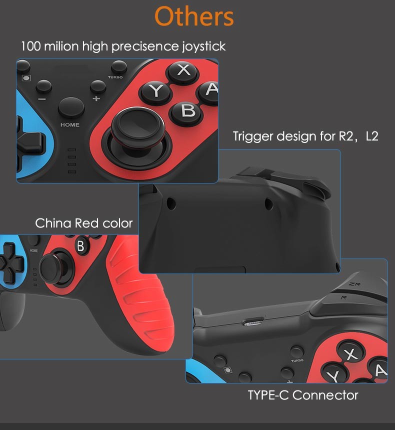 2.480GHz 600MA 1.5h Joystick Game Controller