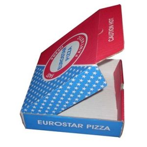 China Custom Ecofriendly Paper Pizza Box Packaging CMYK Printing OEM Design wholesale