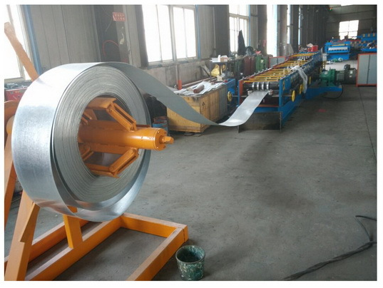 Blue Z Purlin Roll Forming Machine 10m/min For Color Steel
