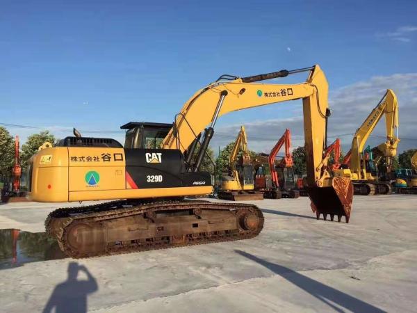 Quality C7ACERT Engine 4.5km/h 29T 329D Used CAT Excavator for sale