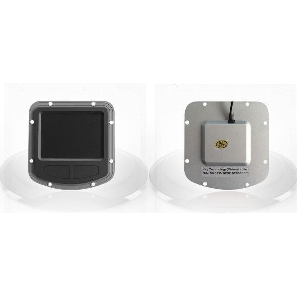 IP65 Compact Industrial Touchpad Panel Mount Ultra Thin With Mouse Buttons Black