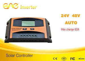 China original design60A pwm charge controller,pwm solar charge controller  48v24v auto