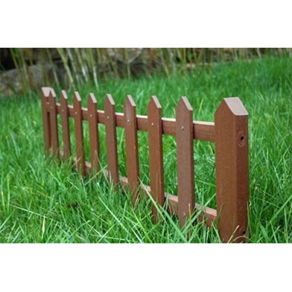 Brown Wood Grain Pattern Recycled Waterproof WPC Decking Flooring for Performance