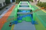 Anti-UV Inflatables Obstacle Course , Inflatable Obstacle Jumper 18m