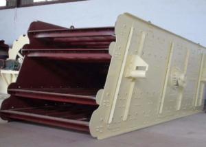 China Three Layer Linear Vibrating Screen , High Frequency Vibrating Screen wholesale