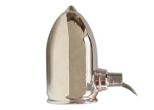 China Bullet Shape Radiator Angle Steam Air Valve 1/8&quot; NPT Male Thread Connection, Nickel Plated wholesale