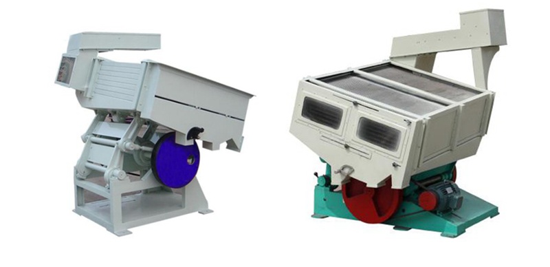 3500-4000kg/h Production Capacity Rice Husk Paddy Separator Machine STR MGCZ100*12