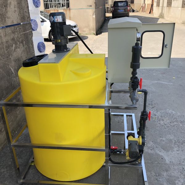 Personalized Automatic Chemical Dosing Pump Device 1000L For PE Dosing System
