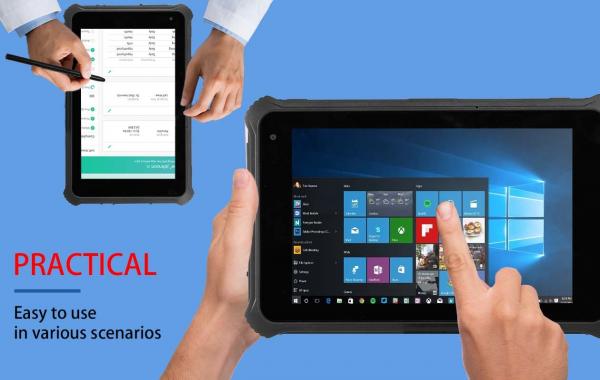 RAM 4GB Windows Industrial Panel PC Tablets With LTE Intel Quad Core