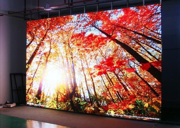 Quality 1200cd/m2 SMD2020 P3.91mm Front Service Led Display 500x500mm for sale