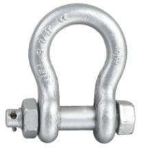 China Marine Rigging Galvanized Zinc Plated Anchor Dee Shackle factory price fasteners wholesale
