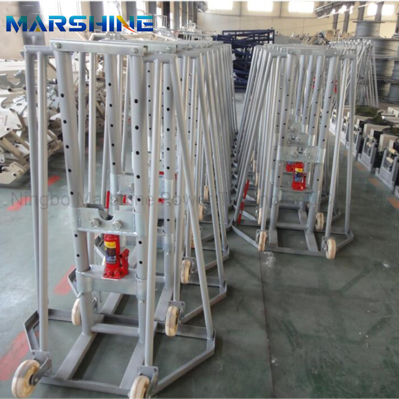 Cable Reel Lifting Device Wire Pulling Stands