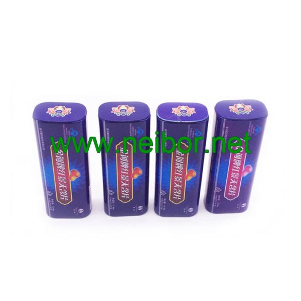 custom printing hinged lid tall mint tin box candy box
