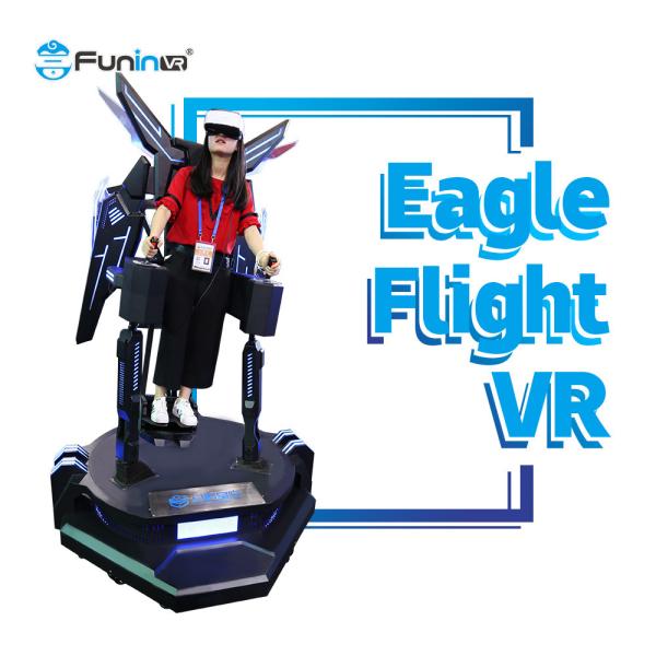 Quality 7D Shooting Interactive VR Flight Simulator Single Player High Definition 3D Game for sale