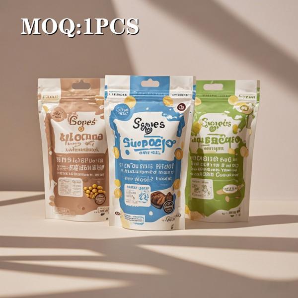 Quality Super Low MOQ 1 Piece Fast Delivery Custom Digital Printing Wholesale Price Food Packaging Bag Mylar Bag for sale
