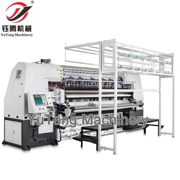 1200RPM Mattress Making Machine , Comforter Computerized Chain Stitch Quilting Machine
