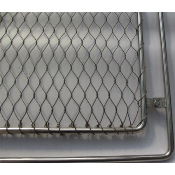 Stainless Steel Wire Rope Mesh x tend mesh AISI 316L zoo mesh