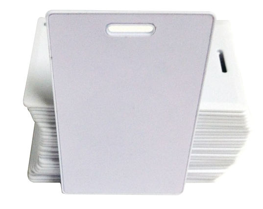 125kHz Thick Custom ID Cards For Access Control Keypad , 125Khz Frequency