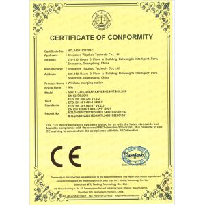 Shenzhen Yiqizao Technology Co., Ltd. Certifications