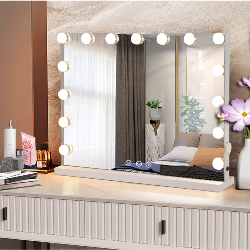 Elevate Your Beauty Routine with a Customizable Hollywood Mirror