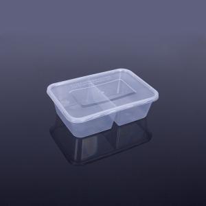 China Fast Food FDA 650ml Plastic Takeaway Containers on sale