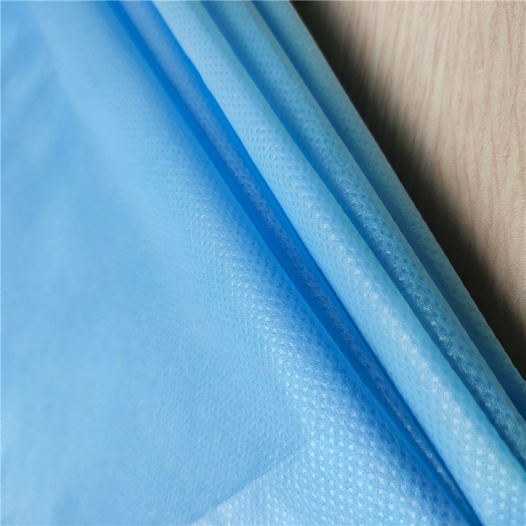 High Intensity Laminated Non Woven Fabric 100% Waterproof Metallic Coating