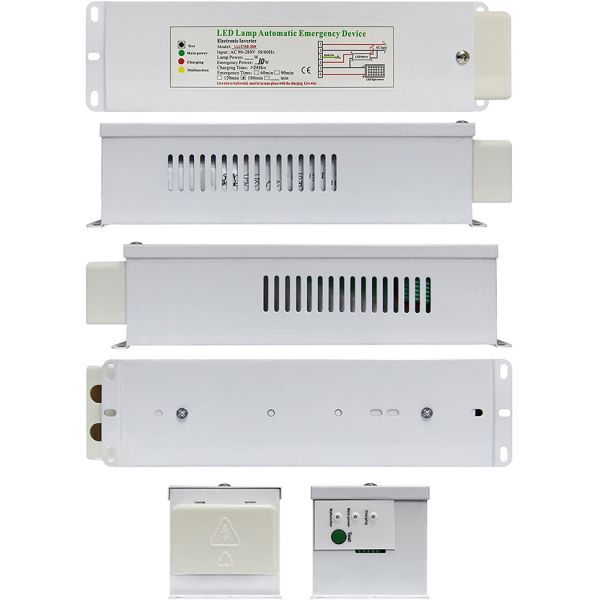 No Flicker Emergency LED Panel Light with PMMA Materials CRI >80Ra or 95-98 Triac Dimmable