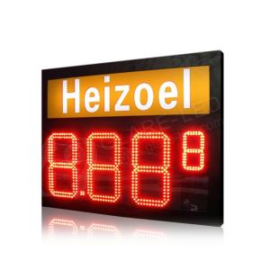 China 8.888 Number Format LED Gas Station Sign Exported to Worldwide with Epistar Chip wholesale