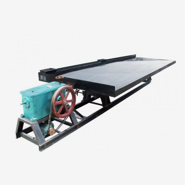 Quality 1.5KW Mineral Processing Machine , Gold Mining Shaker Table for sale