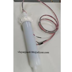 China 4.5kw 3 Phase 208VAC Max Temp 120℃ PFA Shell Inline Chemical Heaters wholesale