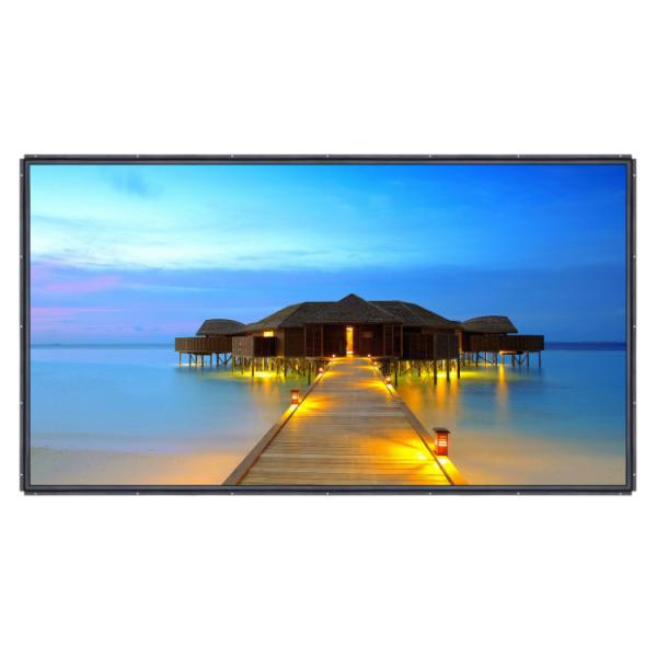 86 Inch 4K Large Format Open Frame LCD Monitor DP Input RS232 Remote Control