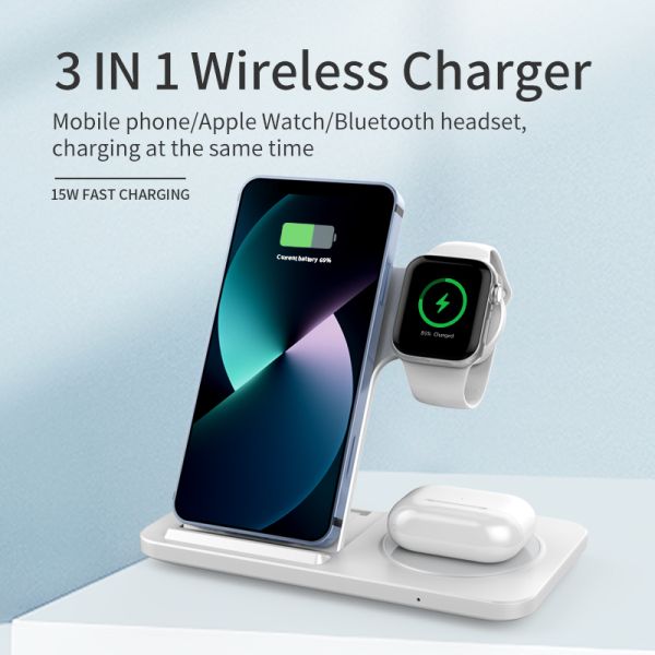 165*142*16mm 15W Wireless Charging Efficiency Greater Than 75% Black And White