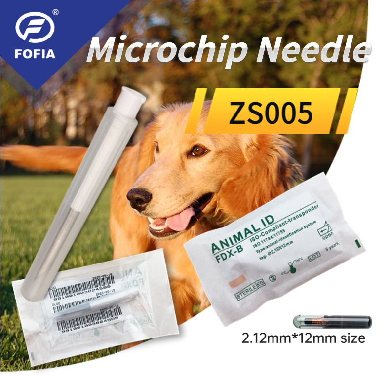 2.12*12mm ISO Transponder Microchip ISO11784 / 5 FDX - B International Standard Injectable Transponders