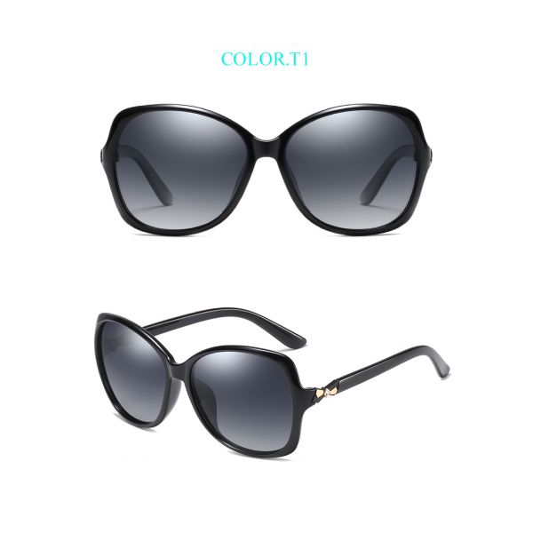 Female Clout UV400 Big Frame Glasses 2021 Stylish Polarized Sunglasses Brand Your Logo