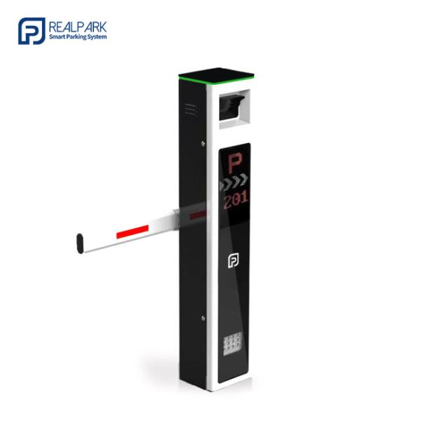 Quality License Plate Recognition Parking System with 5MP LPR Camera and Barrier Gate for sale