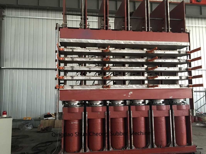 Customized Plate Tyre Tread Vulcanizing Plant / Tyre Retreading Repairing Machine